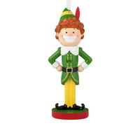 Hallmark Buddy The Elf Nutcracker Style Hanging Resin Christmas Ornament | Buddy from the movie Elf nutcracker style made from hardwearing resin ornament measures H10.8cm by W4.4cm by D3.8cm