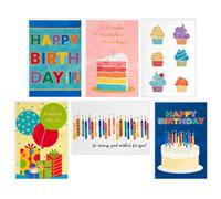 Hallmark Bulk Birthday Card Assortment (72 Cards with Envelopes) for Kids, Adults, Coworkers, Employees