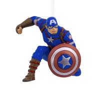 Hallmark Captain America Ornament, MARVEL Avengers Tree Decoration, Disney Hanging Ornament, Christmas Hanging Ornament, Gifts for Christmas