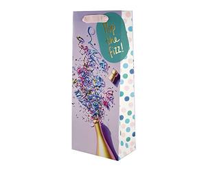 Hallmark Celebration Bottle Bag - 'Pop That Fizz!' Design