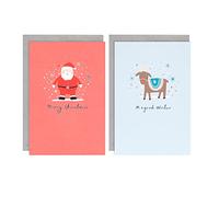 Hallmark Charity Christmas Cards, 2 Fun Designs, Pack of 12, 25559882