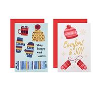 Hallmark Charity Christmas Cards, 2 Quirky Designs, Pack of 12, 25559885