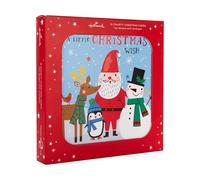 Hallmark Charity Christmas Cards - Pack of 16 in 2 Cute Characters Designs
