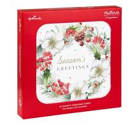Hallmark Charity Christmas Cards - Pack of 16 in 2 Marjolein Bastin 'Nature's Sketchbook' Designs