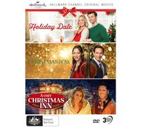 Hallmark Chirstmas 3 Film Collection (Holiday Date, The Christmas Bow, A Cozy Christmas Inn) [DVD]