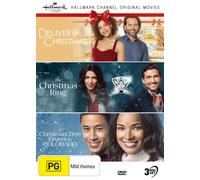 Hallmark Christmas 3 Film Collection 13 DVD Xmas New & Sealed Region 2