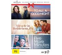 Hallmark Christmas 3 Film Collection (To All A Good Night/Miracle In Bethlehem, PA/Five More Minutes: Moments Like These) [DVD]