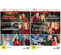 Hallmark Christmas 6 Film Collection (Christmas Under Wraps / I'm Not Reade for Christmas / Christmas Land / Christmas Wonderland / Sharing Christmas / 12 Gifts of Christmas)