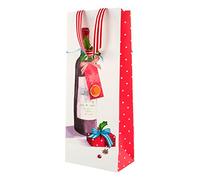 Hallmark Christmas Bottle Bag Lift Up Tag