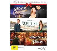 HALLMARK CHRISTMAS C - TISH CHRISTMAS/CHRISTMAS IN VIENNA - DVD - J3z