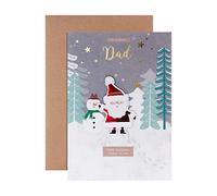 Hallmark Christmas Card for Dad - Cute Santa Design, 25562664