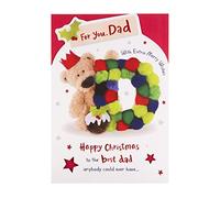 Hallmark Christmas Card for Dad - Cute Wellibobs Design