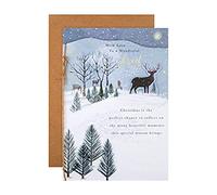 Hallmark Christmas Card for Dad - Traditional Illustrated Design