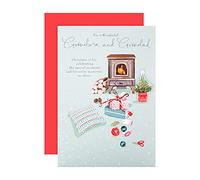 Hallmark Christmas Card for Grandma and Grandad - Classic Lucy Cromwell Illustrated Design