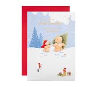 Hallmark Christmas Card For Great Grandad, Forever Friends, Winter Design