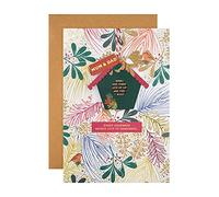 Hallmark Christmas Card for Mum and Dad, Hanging Birdhouse Attachment