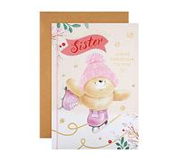 Hallmark Christmas Card for Sister - Cute Forever Friends Design