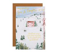 Hallmark Christmas Card for Son and Daughter in Law, Winter Wonderland
