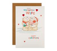 Hallmark Christmas Card for Wife, Forever Friends Winter, Multicoloured