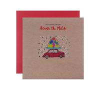 Hallmark Christmas Card From Across the Miles, Multicoloured, 25561103