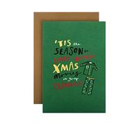 Hallmark Christmas Card - Funny Pyjamas Design
