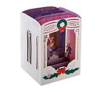 Hallmark Christmas Card, The Nutcracker, Musical, Light-Up, Pop Up Christmas card, 3D Christmas Card, Paper Wonder, Pink, Purple