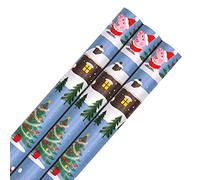 Hallmark Christmas Wrapping Paper, Peppa Pig, 4M Each, 3-Pack