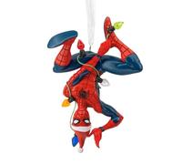 Hallmark Collectable MARVEL Spider-Man Tangled in Fairy Lights Ornament