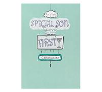 Hallmark Communion Card For Son 'Pride And Happiness' - Medium