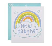 Hallmark Congratulations Baby Boy Card - Fun Rainbow Design