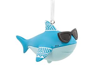 Hallmark Cool Shark in Sunglasses Christmas Ornament