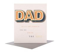 Hallmark Dad Father's Day Card 'The Best' - Medium