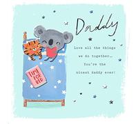 Hallmark Daddy Father's Day Card - Koala Tiger Daddy Love al the things we do together..