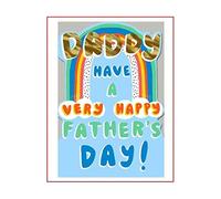 Hallmark Daddy Father's Day Card - Rainbow Daddy Have a Very Happy Father's Day!