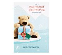 Hallmark Daughter Christmas Card 'Fabulous Daughter'- Medium