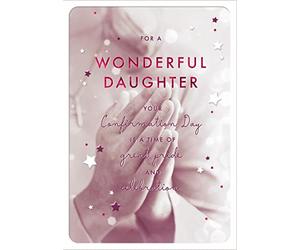 Hallmark Daughter Confirmation Card - for a Wonderful Daughter Your Confirmation Day is a time of Great Pride and Celebration