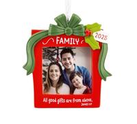 Hallmark Dayspring Family Religious 2025 Photo Frame Christmas Ornament