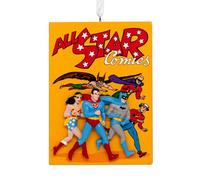 Hallmark DC Justice League Comic Book Christmas Ornament, Super Hero Gifts