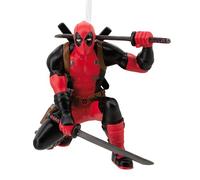Hallmark Deadpool & Katanas Keepsake Hanging Ornament, MARVEL, Tree Decoration, Christmas, Red, Black