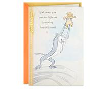 Hallmark Disney Baby Shower Card for New Parents (Lion King, Baby Simba) Welcome New Baby, Congratulations, Gender Reveal