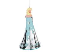 Hallmark Elsa the Snow Queen Blown Glass Ornament, Frozen Tree Decoration, Disney Hanging Ornament, Christmas Hanging Ornament, Gifts for Christmas