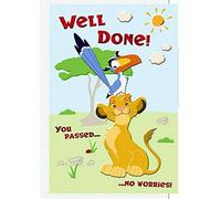 Hallmark Disney Lion King Well Done/Congratulations Card"Well Done ! You've Passed