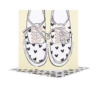 Hallmark Disney Mickey Mouse Blank Card 'Shoes' - Medium [Old Model]