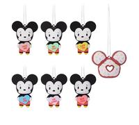 Hallmark Disney Mickey Mouse Mystery Miniature Christmas Ornaments, Set of 2