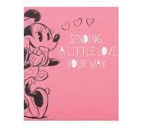 Hallmark Disney Minnie Birthday Card Sending Love - Small [Old Model]