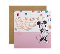Hallmark Disney Minnie Mouse 'Fabulous' Birthday Card
