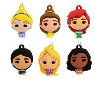 Hallmark Disney Princess Miniature Christmas Ornaments, Set of 6, Approx. 1.6 x 2.2 x 1.3 inches (0002HCM6131)