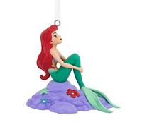 Hallmark Disney The Little Mermaid Ariel on Rock Christmas Ornament