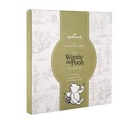 Hallmark Disney Winnie the Pooh Assorted Cards, Multipack of 10, 5 Designs | Thinking of You, Size 16cm by 16cm, Matte Finish, White Envelopes, Blank Inside for Your Own Personal Message