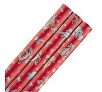 Hallmark Disney Winnie The Pooh Christmas Wrapping Paper Multipack - 12m - 3 x 4M Rolls